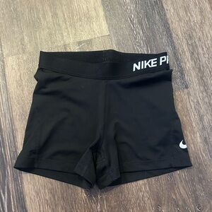 Black nike Pro Shorts